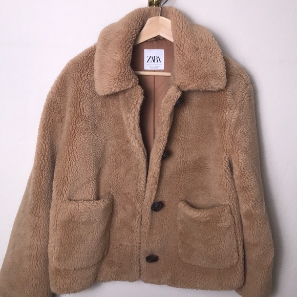 Zara Jackets & Blazers - Zara coat khaki size small / medium